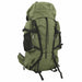 Rucsac de drumeție, verde kaki, 100 L, țesătură oxford - WALTI WALTI