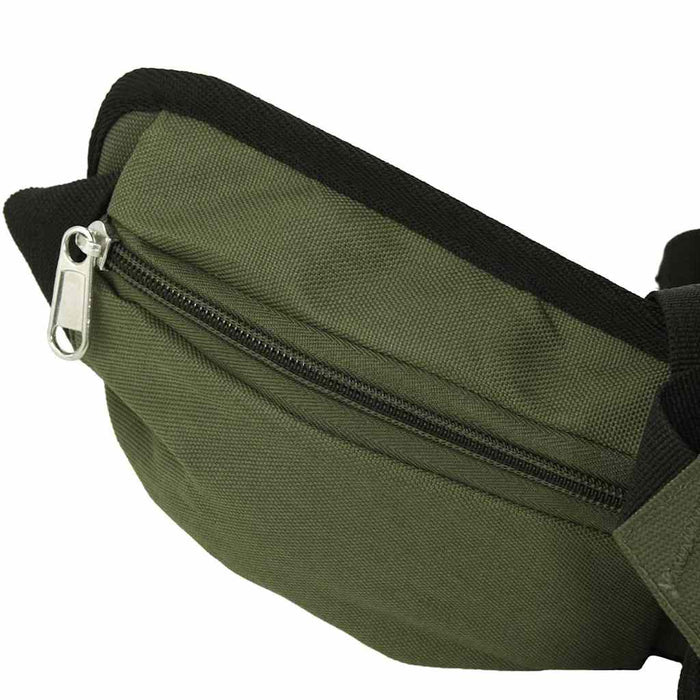 Rucsac de drumeție, verde kaki, 100 L, țesătură oxford - WALTI WALTI