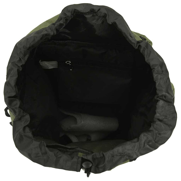 Rucsac de drumeție, verde kaki, 100 L, țesătură oxford - WALTI WALTI