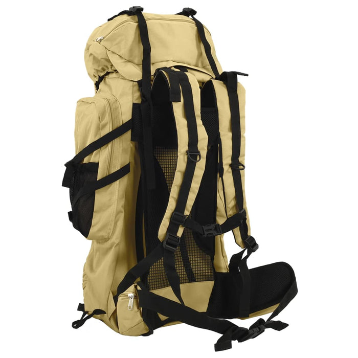 Rucsac de drumeție, kaki, 100 L, țesătură oxford - WALTI WALTI