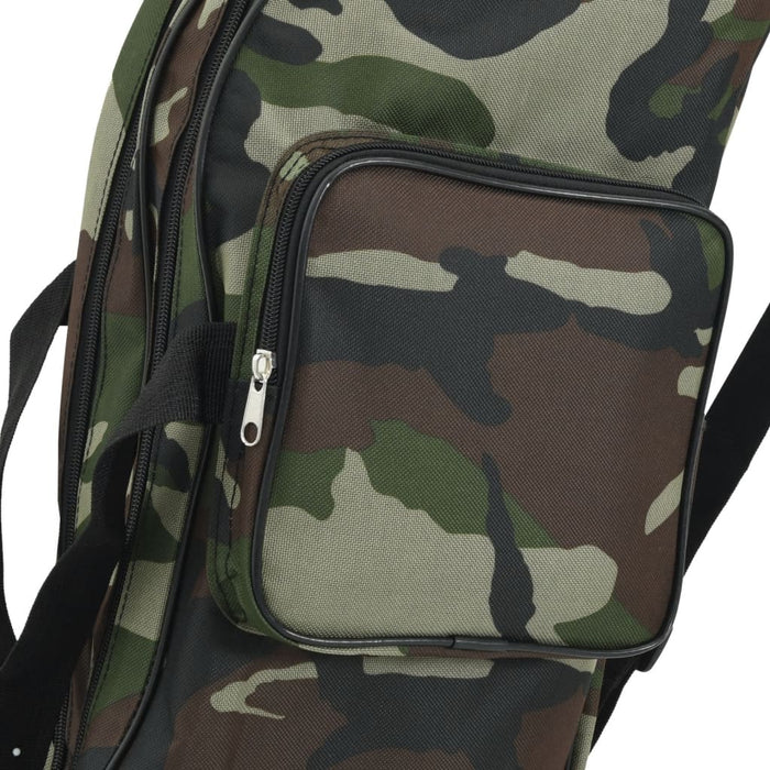 Geantă pentru undiță, verde camuflaj, 160 cm, țesătură oxford - WALTI WALTI