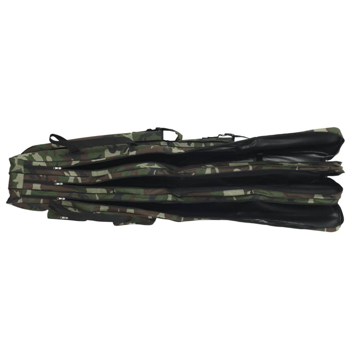 Geantă pentru undiță, verde camuflaj, 160 cm, țesătură oxford - WALTI WALTI