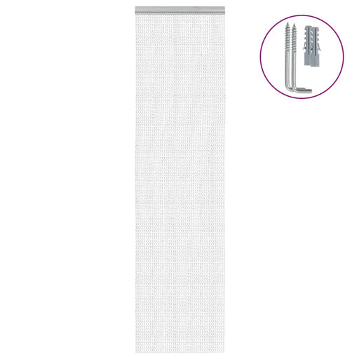 Paravan de ușă cu lanț, 56x186 cm, aluminiu - WALTI WALTI