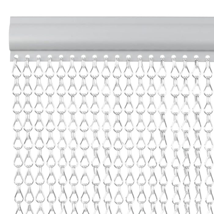 Paravan de ușă cu lanț, 80x212 cm, aluminiu - WALTI WALTI