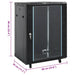 Dulap de rețea 15U cu picioare pivotante 19" IP20 60x45x86 cm - WALTI WALTI
