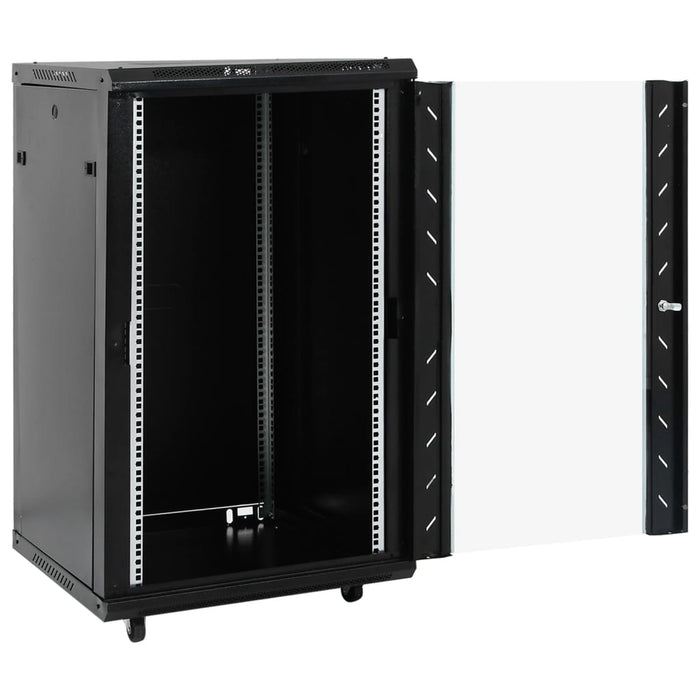 Dulap server, picioare pivotante, 18U, 19" IP20 60x60x100 cm - WALTI WALTI