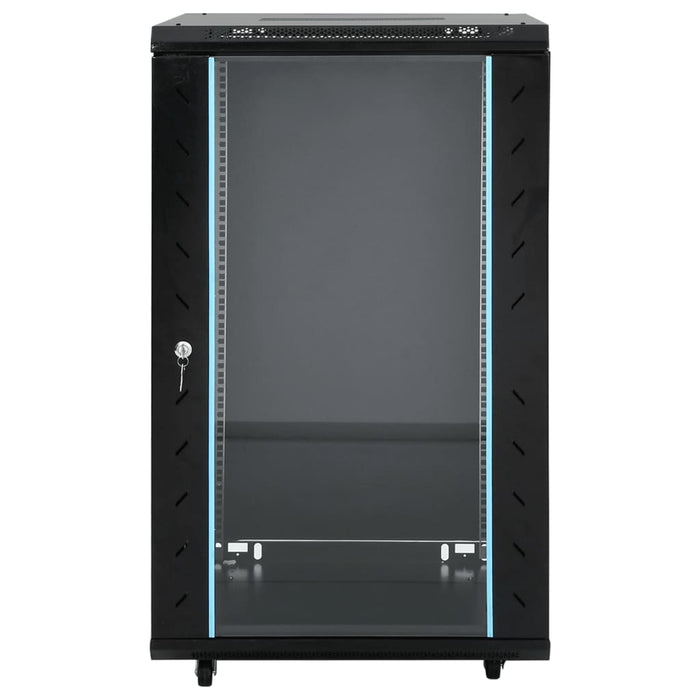 Dulap server, picioare pivotante, 18U, 19" IP20 60x60x100 cm - WALTI WALTI