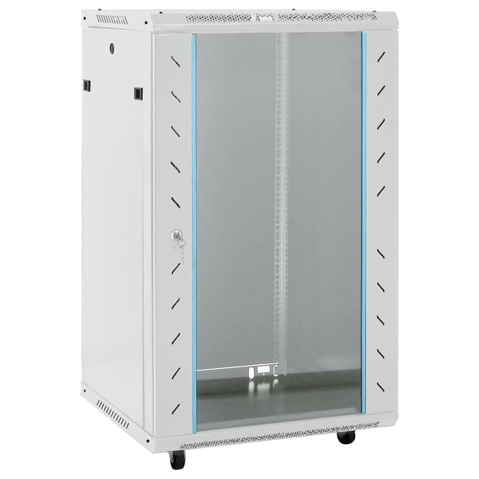 Dulap server, picioare pivotante, 18U, 19" IP20 60x60x100 cm - WALTI WALTI