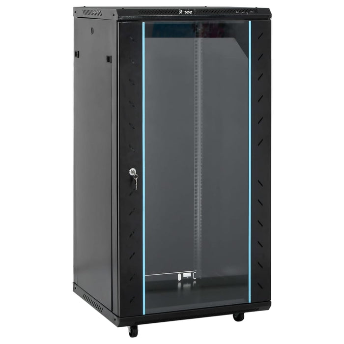 Dulap de rețea 22U cu picioare pivotante 19" IP20 60x60x120 cm - WALTI WALTI