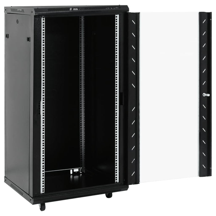 Dulap de rețea 22U cu picioare pivotante 19" IP20 60x60x120 cm - WALTI WALTI