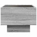 Masă laterală cu LED, sonoma gri, 40x40x30 cm, lemn prelucrat - WALTI WALTI
