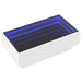 Măsuță de cafea cu LED, alb, 90x50x30 cm, lemn prelucrat - WALTI WALTI