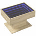 Măsuță de cafea cu LED stejar sonoma 70x50x45 cm lemn prelucrat - WALTI WALTI