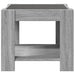Măsuță de cafea cu LED gri sonoma 53x53x45 cm lemn prelucrat - WALTI WALTI