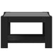 Măsuță de cafea cu LED, negru, 73x53x45 cm, lemn prelucrat - WALTI WALTI