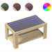 Măsuță de cafea cu LED stejar sonoma 93x53x45 cm lemn prelucrat - WALTI WALTI