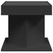 Măsuță de cafea cu LED, negru, 50x50x45 cm, lemn prelucrat - WALTI WALTI