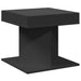 Măsuță de cafea cu LED, negru, 50x50x45 cm, lemn prelucrat - WALTI WALTI