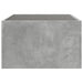 Măsuță de cafea cu LED infinity, gri beton, 70x50x30 cm - WALTI WALTI