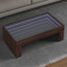 Măsuță de cafea cu LED infinity, stejar maro, 90x50x30 cm - WALTI WALTI