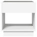 Măsuță de cafea cu LED infinity, alb, 50x50x50 cm - WALTI WALTI