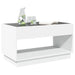 Măsuță de cafea cu LED infinity, alb, 90x50x50 cm - WALTI WALTI