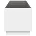 Măsuță de cafea cu LED infinity, alb, 90x50x50 cm - WALTI WALTI