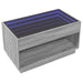 Măsuță de cafea cu LED infinity, gri sonoma, 90x50x50 cm - WALTI WALTI