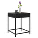 Măsuță de cafea cu LED infinity, negru, 40x40x51 cm - WALTI WALTI