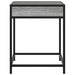 Măsuță de cafea cu LED infinity, gri sonoma, 40x40x51 cm - WALTI WALTI