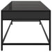 Măsuță de cafea cu LED infinity, negru, 90x50x41 cm - WALTI WALTI