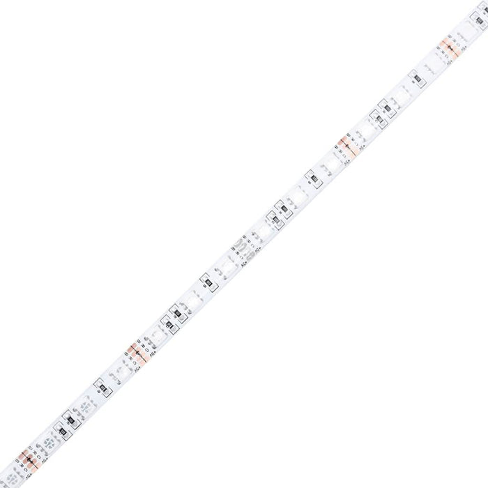 Măsuță de cafea cu LED infinity, stejar fumuriu, 50x50x38 cm - WALTI WALTI
