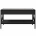 Măsuță de cafea cu LED infinity, negru, 70x50x38 cm - WALTI WALTI
