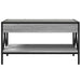 Măsuță de cafea cu LED infinity, gri sonoma, 70x50x38 cm - WALTI WALTI