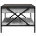 Măsuță de cafea cu LED infinity, gri sonoma, 70x50x38 cm - WALTI WALTI
