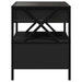Măsuță de cafea cu LED infinity, negru, 40x40x51 cm - WALTI WALTI