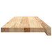 Trepte scari 4 buc Stejar masiv netratat 80x25x2 cm - WALTI WALTI