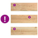 Trepte scari 4 buc Stejar masiv netratat 80x25x2 cm - WALTI WALTI
