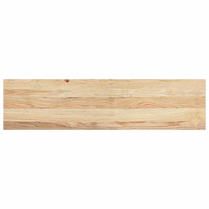 Trepte scari 8 buc Stejar masiv netratat 100x25x2 cm - WALTI WALTI