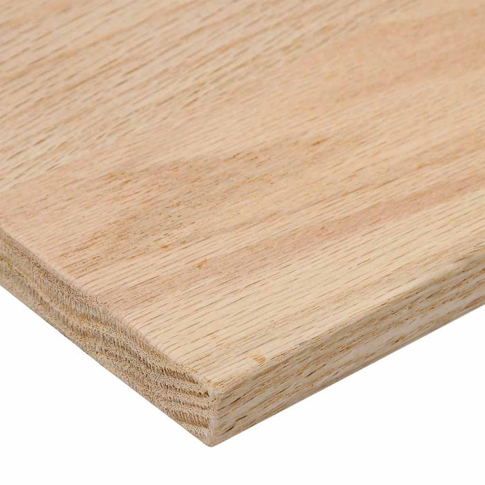 Trepte scari 8 buc Stejar masiv netratat 100x25x2 cm - WALTI WALTI