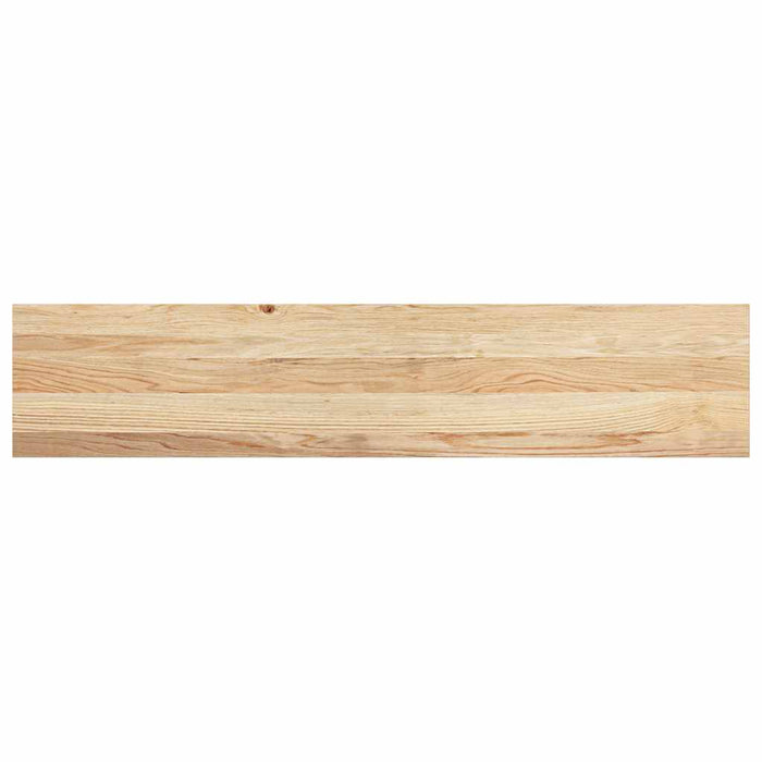 Trepte scari 16 buc Stejar masiv netratat 120x25x2 cm - WALTI WALTI