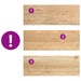 Trepte scari 16 buc Stejar masiv netratat 70x30x2 cm - WALTI WALTI