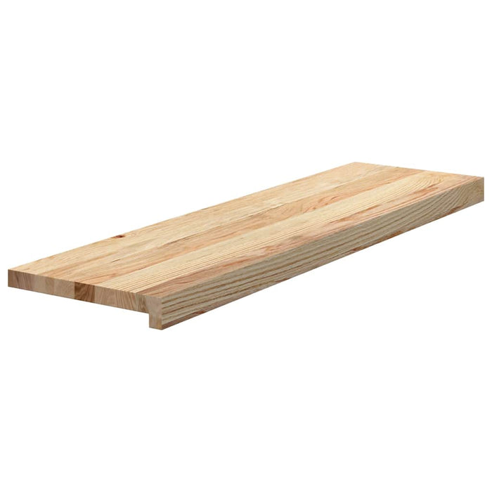 Trepte scari 16 buc Stejar masiv netratat 90x30x2 cm - WALTI WALTI
