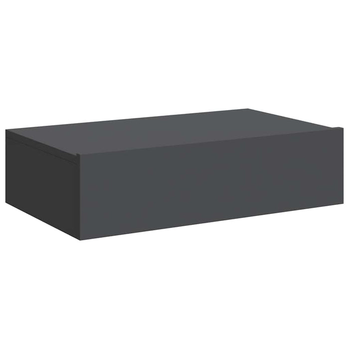 Dulap TV cu lumini LED gri 60x35x15,5 cm WALTI