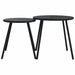 Set mobilier de balcon, 5 piese, cu perne, negru, oțel - WALTI WALTI