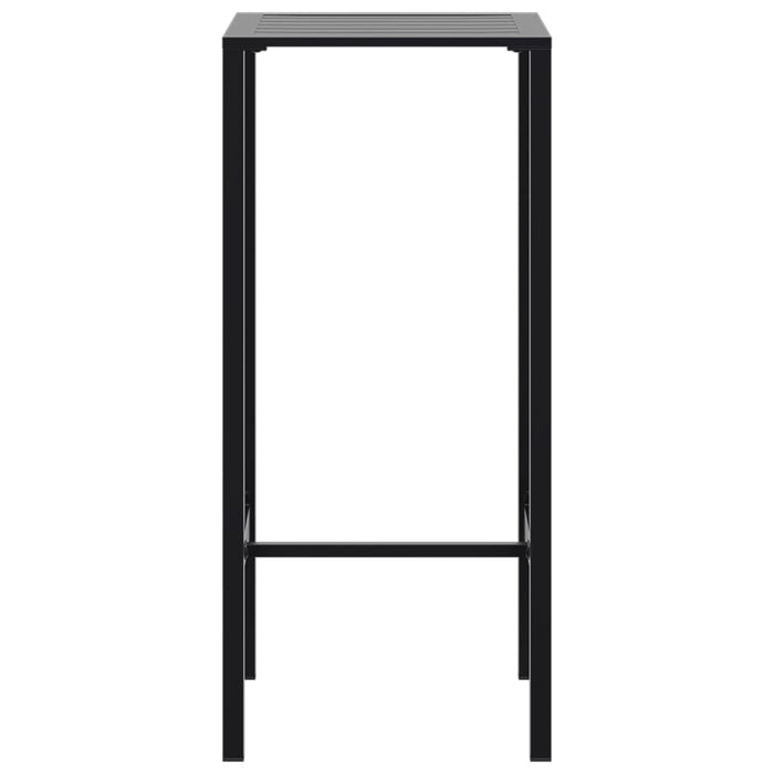 Set bar de grădină 3 piese, negru, oțel vopsit electrostatic - WALTI WALTI