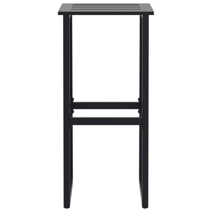 Set bar de grădină 3 piese, negru, oțel vopsit electrostatic - WALTI WALTI