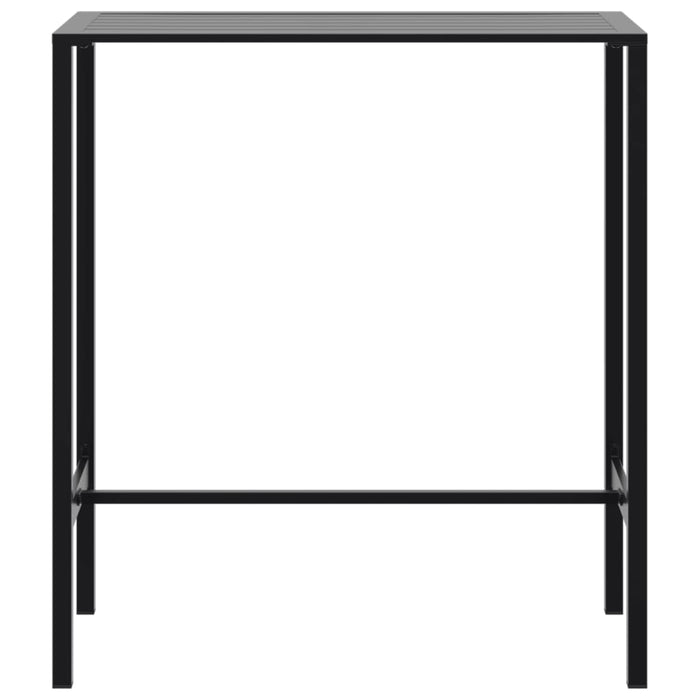 Set bar de grădină 5 piese, negru, oțel vopsit electrostatic - WALTI WALTI