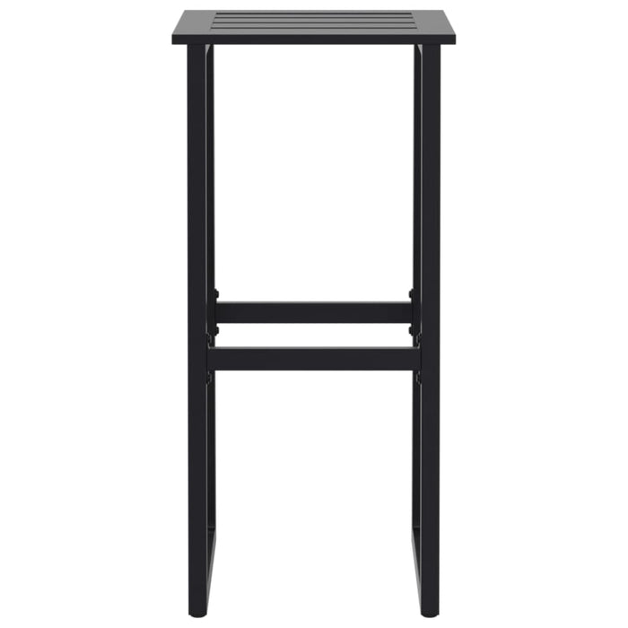 Set bar de grădină 5 piese, negru, oțel vopsit electrostatic - WALTI WALTI