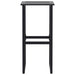 Set bar de grădină 5 piese, negru, oțel vopsit electrostatic - WALTI WALTI